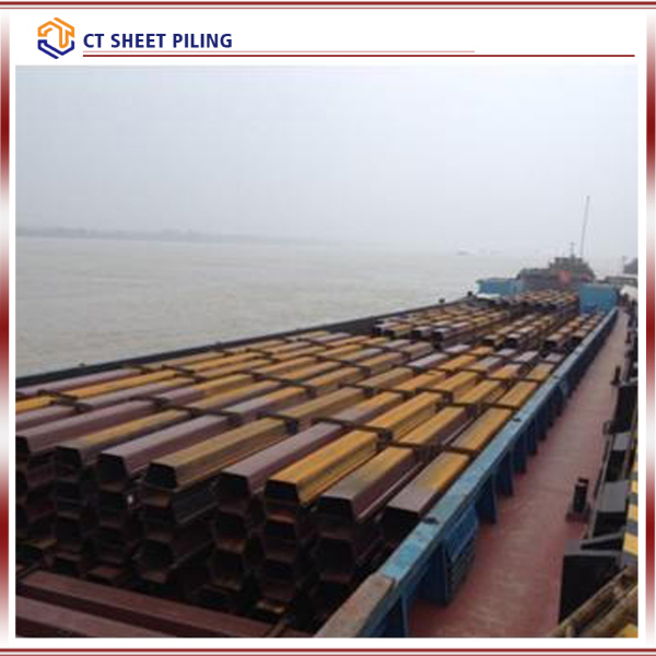 We shipped over 40,000 tons sheet piles into Indonesia in 2016.